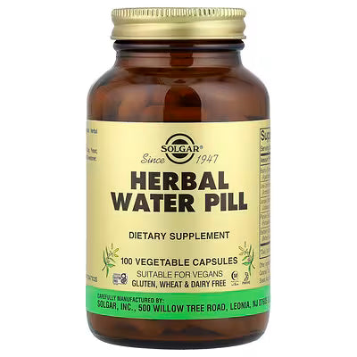 SOLGAR HERBAL WATER PILL 100CAPS