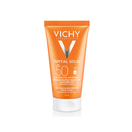 Capital Soleil Dry Touch Protective Face Fluid 50+