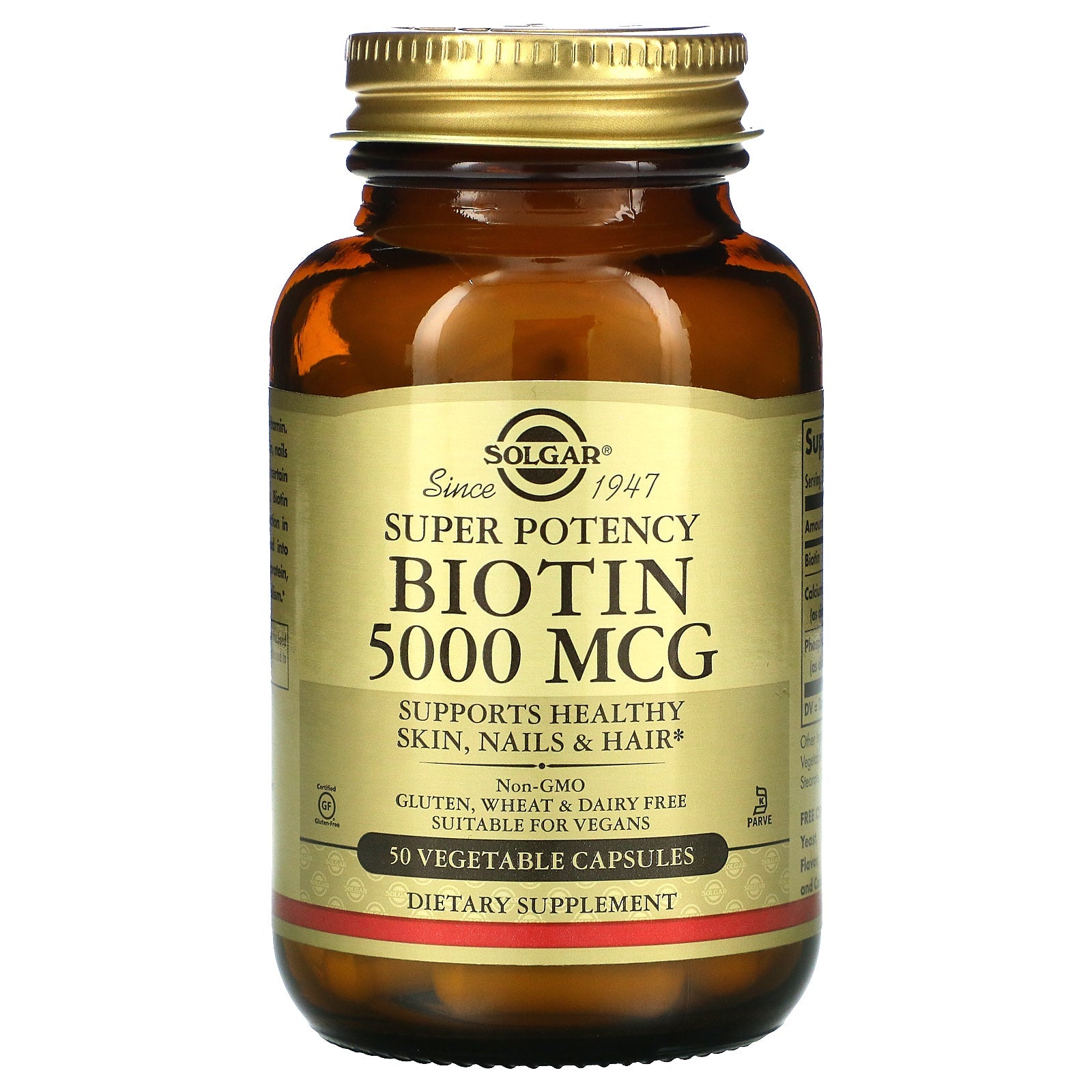 Solgar Biotine 5000 Mcg  50cap
