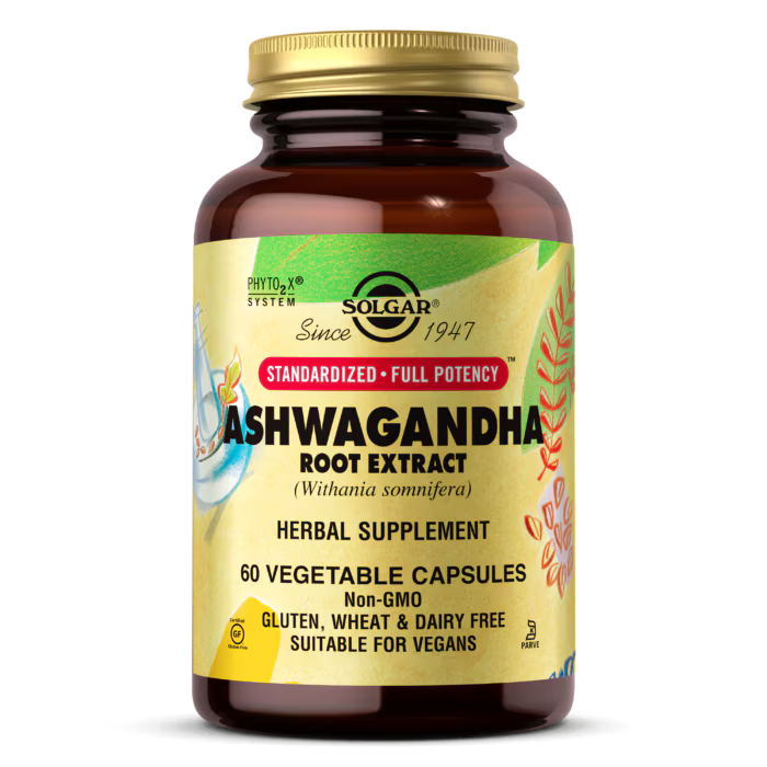 Solgar Ashwagandha Root Extract 60 Gel, supplement