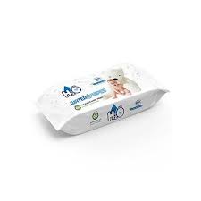 H2O water wipes 60's