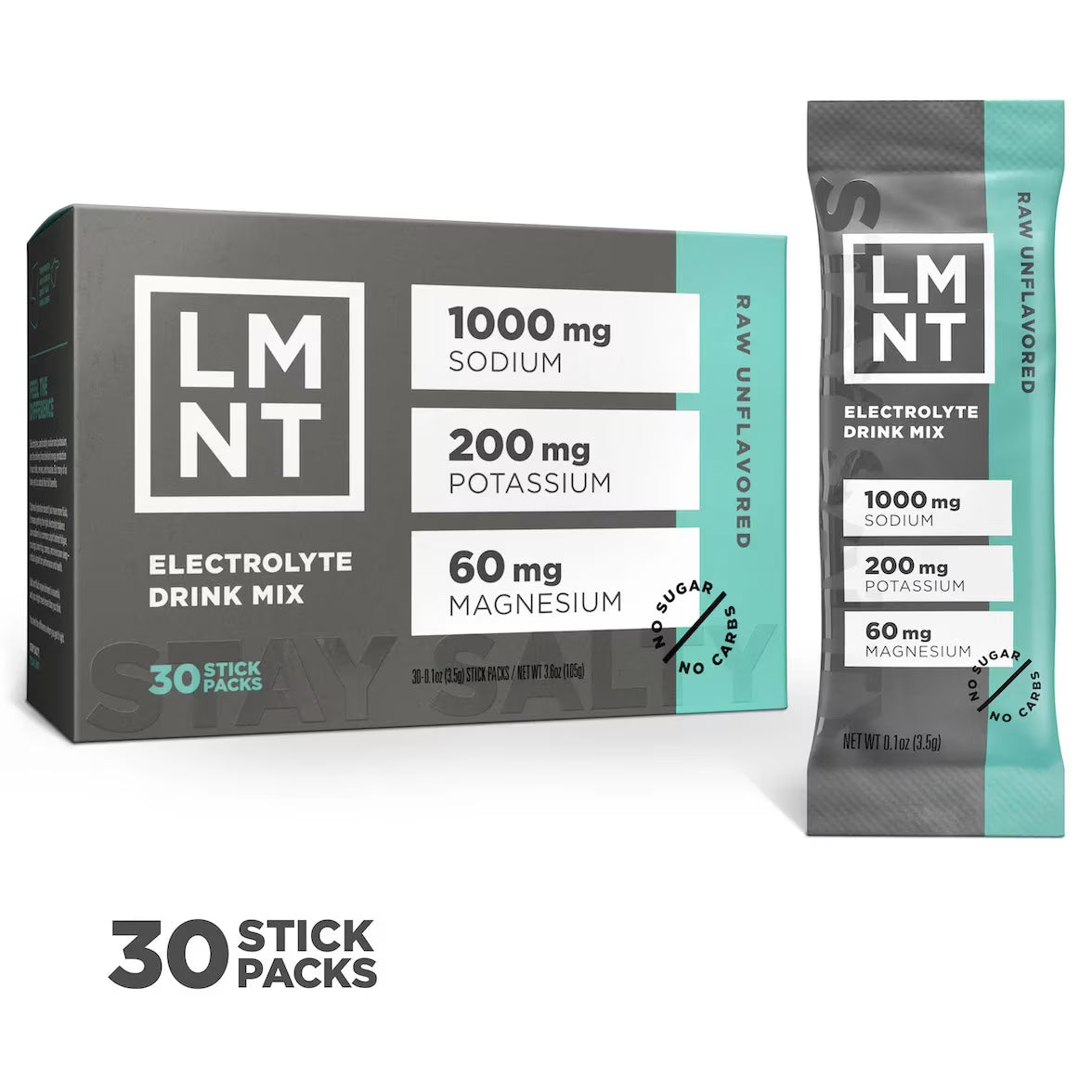 LMNT Zero-Sugar Electrolytes Box