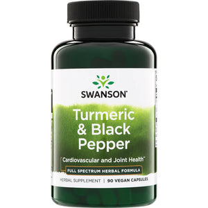 Swanson Turmeric & Black Pepper supplements by rahbani shop