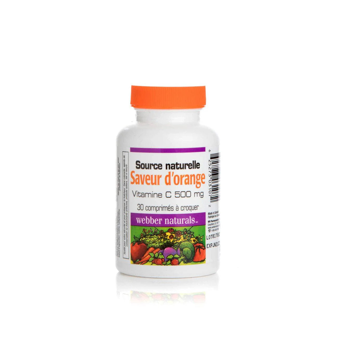 Chewable Vitamin C by Webber Naturals, supplement