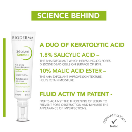 Sebium Kerato Anti-Blemish Gel-Cream